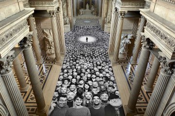 INSIDE OUT /  AU PANTHÉON !   /  2014  ©JR