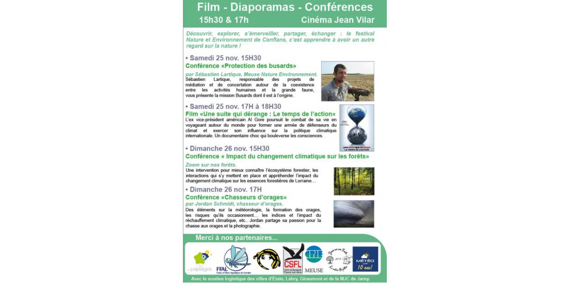 Festival Rencontres Nature et Environnement - Conflans en Jarnisy 54