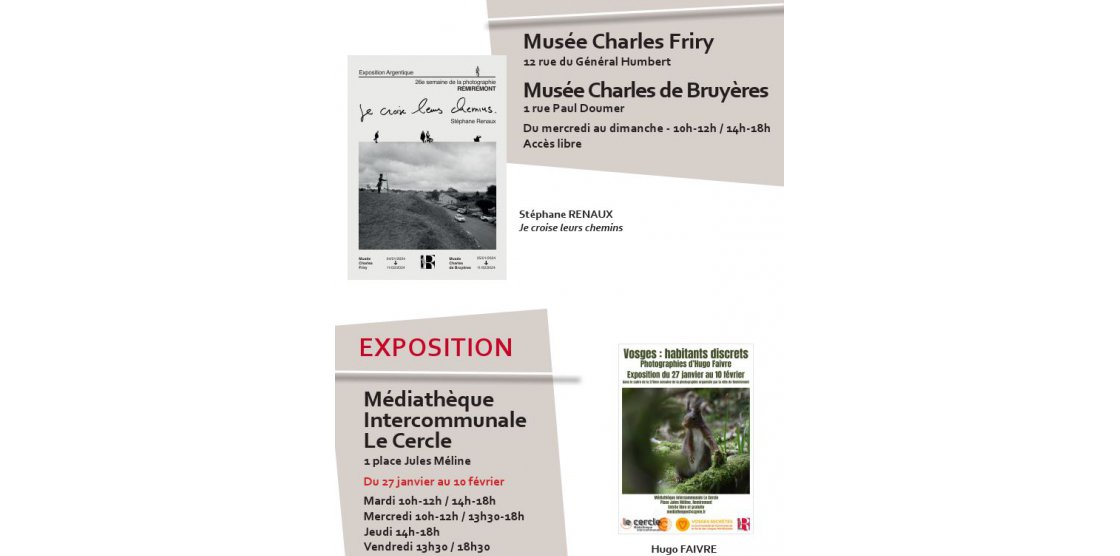 27ème semaine de la photographie à REMIREMONT