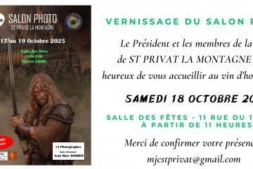 Salon photo Saint Privat La Montagne