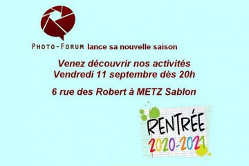 Rentrée - Saison 2020 - 2021 - Accueil nouveaux membres