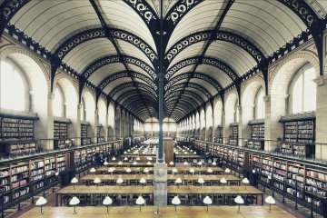 ©bibliothèque Sainte-Geneviève - Henri Labrouste